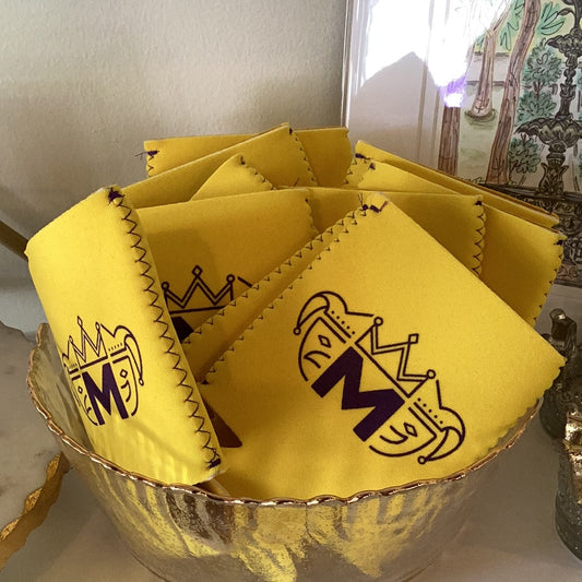 Mardi Gras Koozie - Official Mobile Mardi Gras Logo