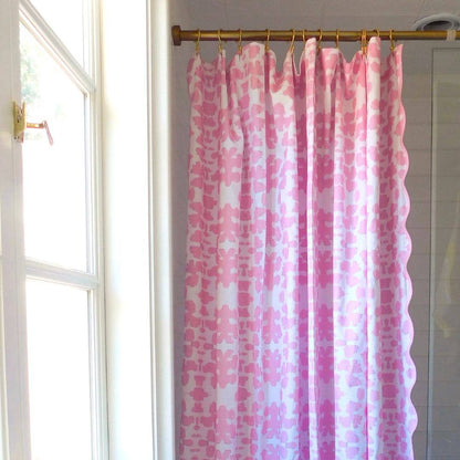 Chintz Pink Shower Curtain: Standard, 72" x 72"