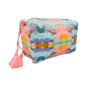 Antigua Smile Small Cosmetic Bag: Small (7"x2.5"x4")