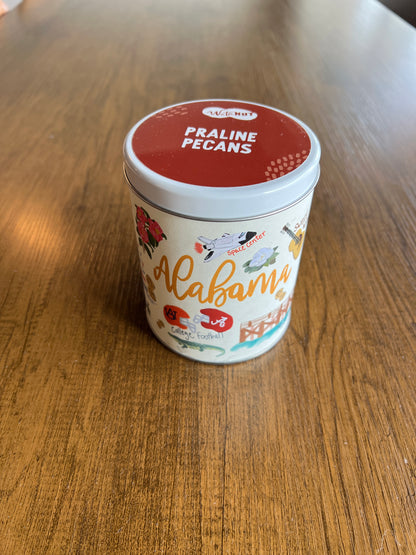 Alabama State Gift Tin: Praline Pecans