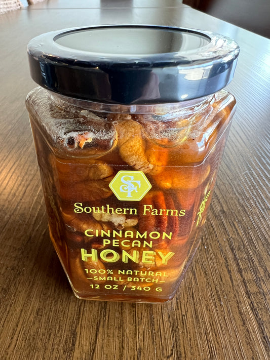 Southern Farms Cinnamon Honey Pecan - 12oz Jar