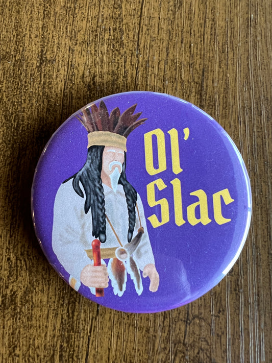 "Ol' Slac" Joe Cain Mardi Gras Pins