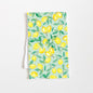 Lemon Flour Sack Tea Towel - Amanda Klein Design